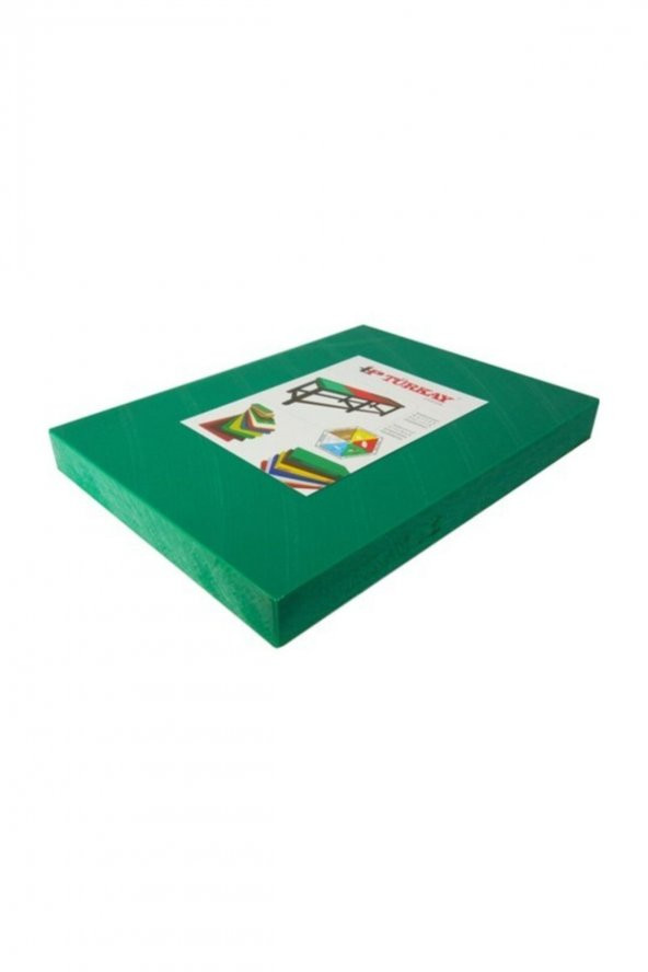 Türkay Doğrama Tahtası Yeşil 30x50x4cm ürün görseli 1