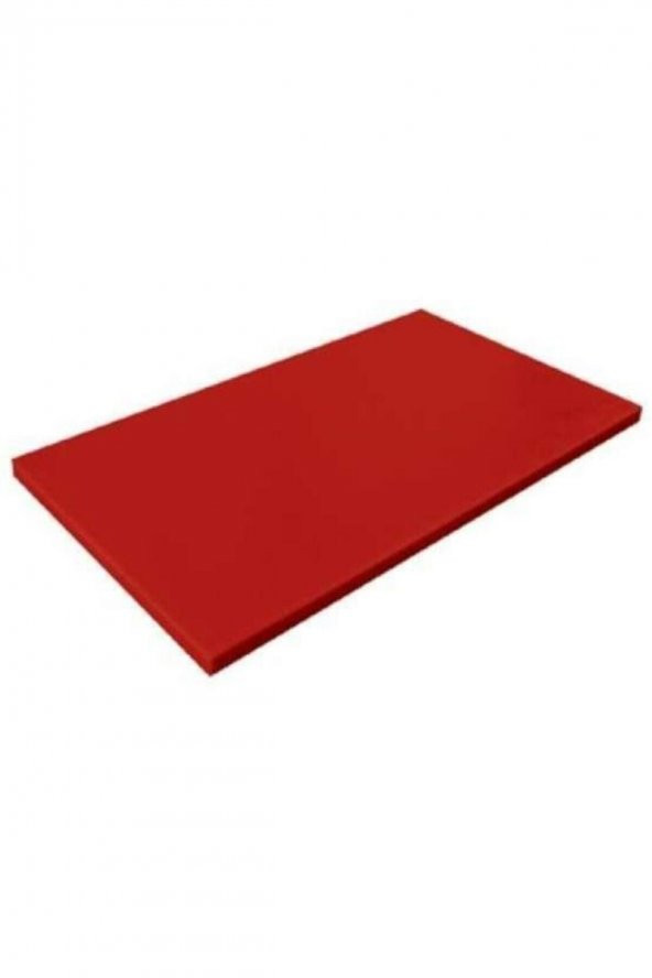 Kırmızı Polietilen Kesim Tahtası 40x60x2 cm ürün görseli 1