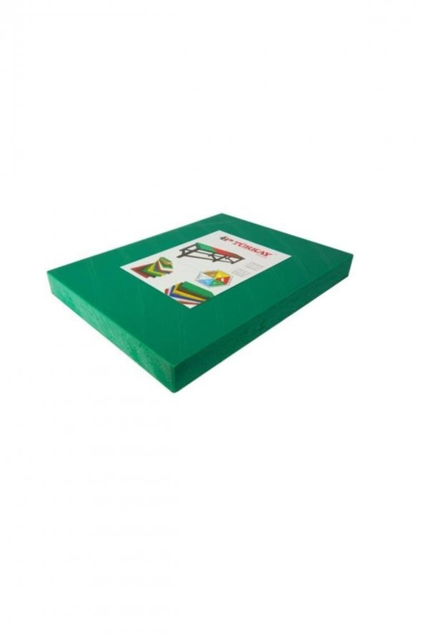 Türkay Polietilen Kesme Tahtası Yeşil 50x30x4cm ürün görseli 1