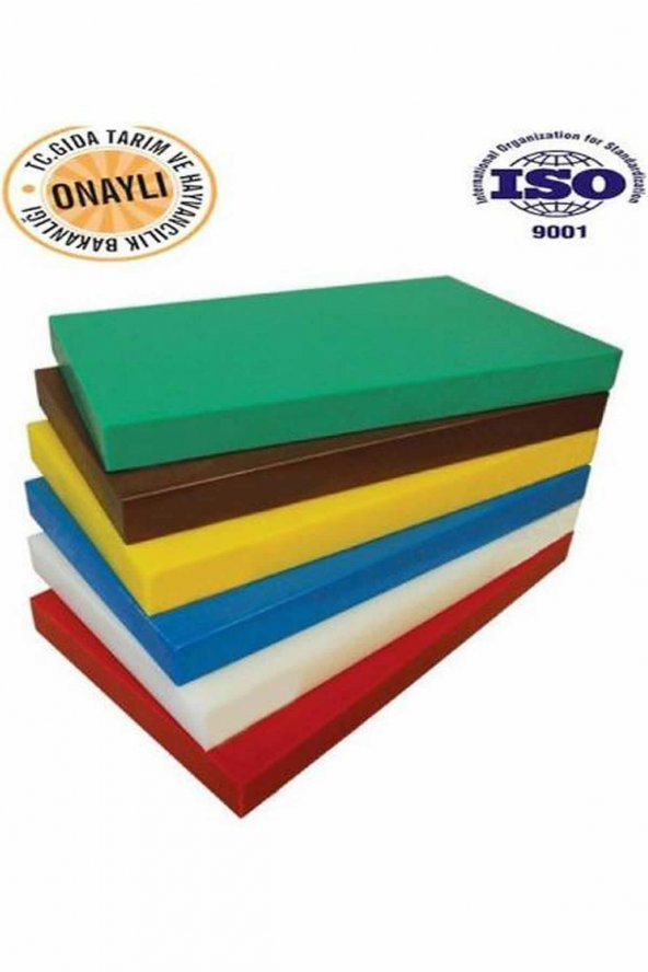 Extra Sert PolietilenPlastik 30x50x4 cm Polietilen Kesme Tahtası ürün görseli 1