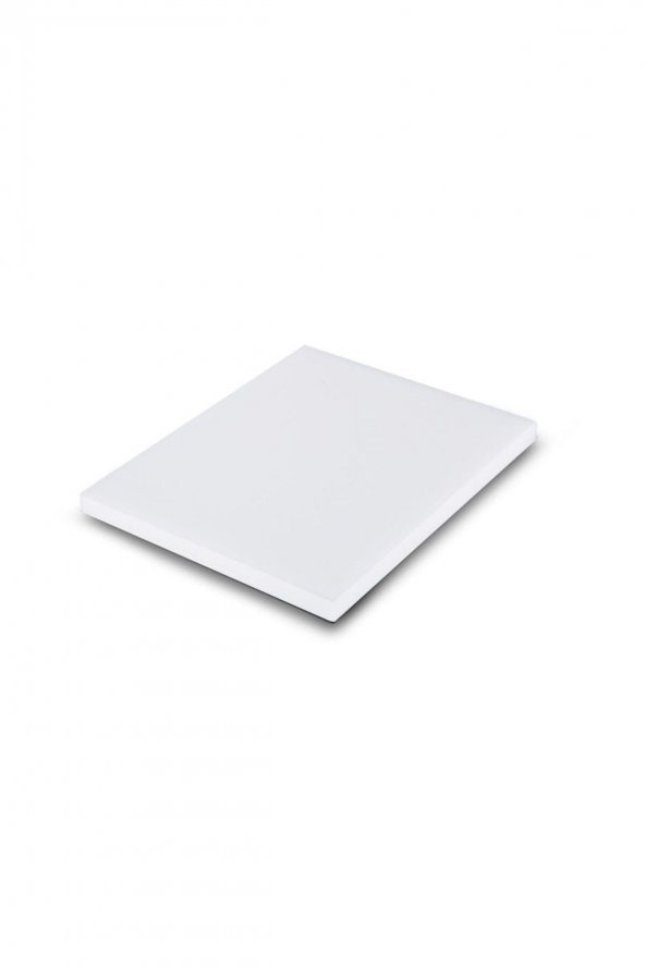 Kesim Panosu 30x50x2cm Beyaz İthal Extra Sert Polietilen ürün görseli 1