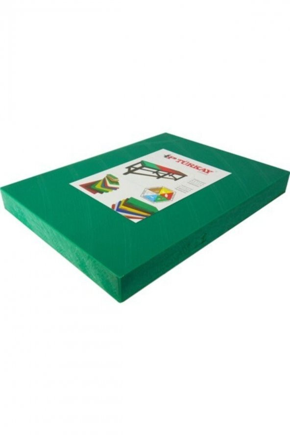 Polietilen Kesme Tahtası, Kesim Levhası Yeşil 40x60x2 Cm ürün görseli 1