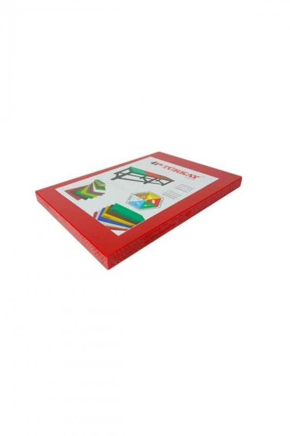 Polietilen Kesme Tahtası Kırmızı 50x30x2cm ürün görseli 1