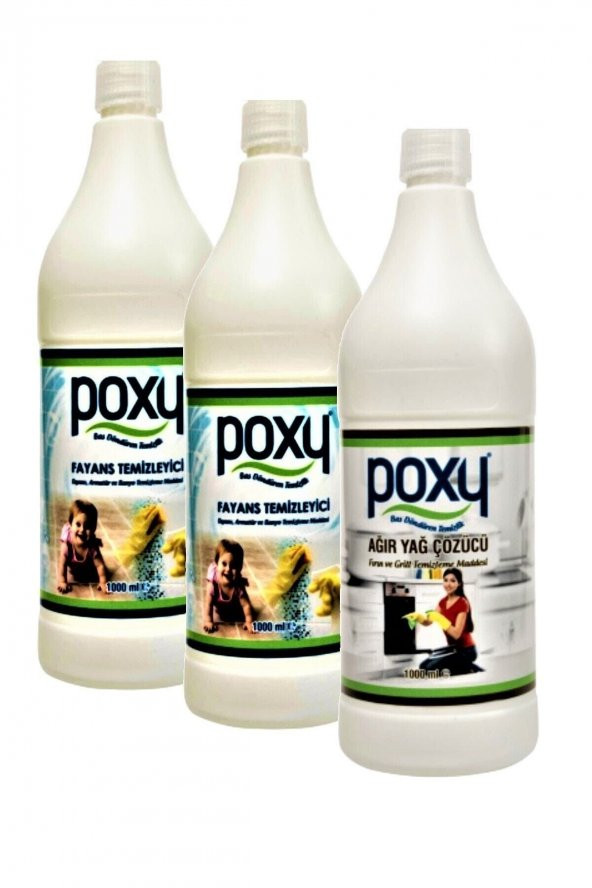 Fayans Derz Temizleyici 2 X 1 Lt & Ağır Yağ Çözücü 1 Lt ürün görseli 1