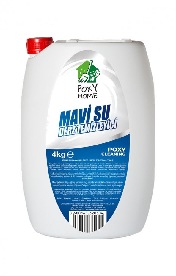 Poxy Home Mavi Su Derz Temizleyici 4000 ML ürün görseli 1