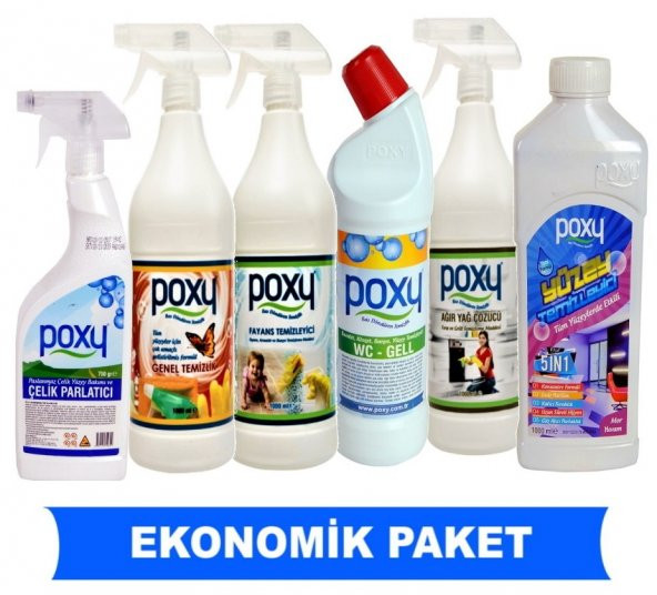 Poxy  Ekonomik Kampanya Paketi 3 ürün görseli 1