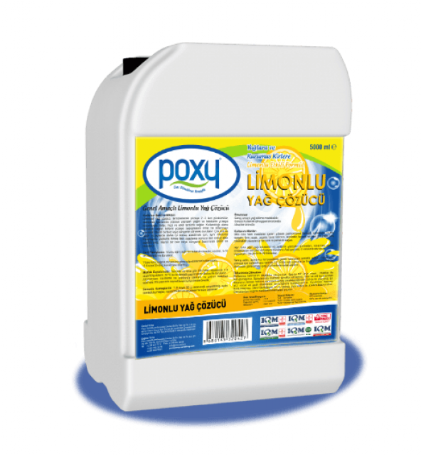 POXY LİMONLU AĞIR YAĞ ÇÖZÜCÜ 5 KG ürün görseli 1