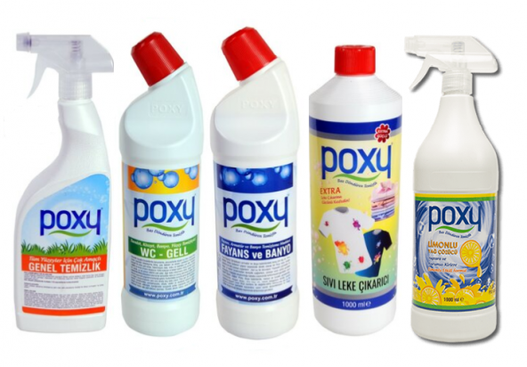POXY TÜM ÜRÜNLER TEMİZLİK  PAKETİ ürün görseli 1