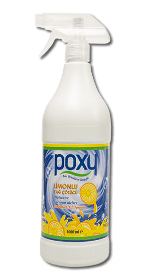 POXY LİMONLU AĞIR YAĞ ÇÖZÜCÜ 1 Lt ürün görseli 1