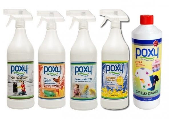 Poxy Leke Çıkarıcı  1 Kg 5 li Paket ürün görseli 1