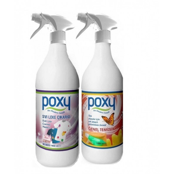 Genel Temizlik 1000 ml & Sıvı Leke Çıkarıcı 1000 ml SET ürün görseli 1