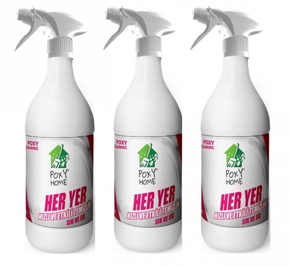 Poxy Home Her Yer 1 Lt x 3 Adet ürün görseli 1