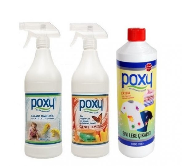 Poxy  Ekonomik Kampanya Paketi 3 ürün görseli 1
