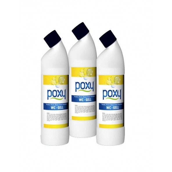 Poxy WC JELL 1000 ml-3lü Set ürün görseli 1