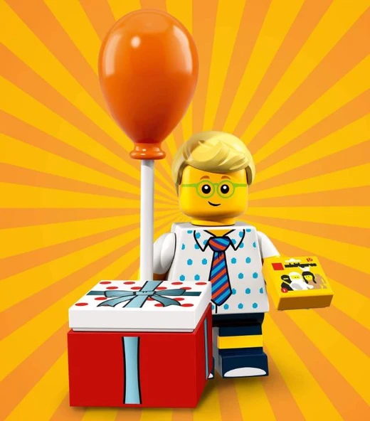 Lego 71021 Minifigure Series 18 - 16 Birthday Party Boy ürün görseli 1
