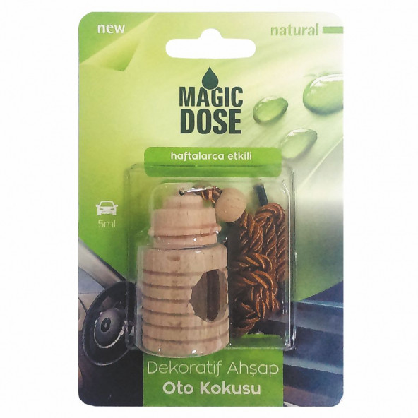 DEKORATİF AHŞAP AYNA SÜSÜ  KOKULU NATURAL ürün görseli 1