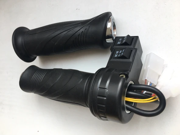 E Bike Geri Vitesli Gaz Kolu 8 Kablolu 3 Soket ürün görseli 1