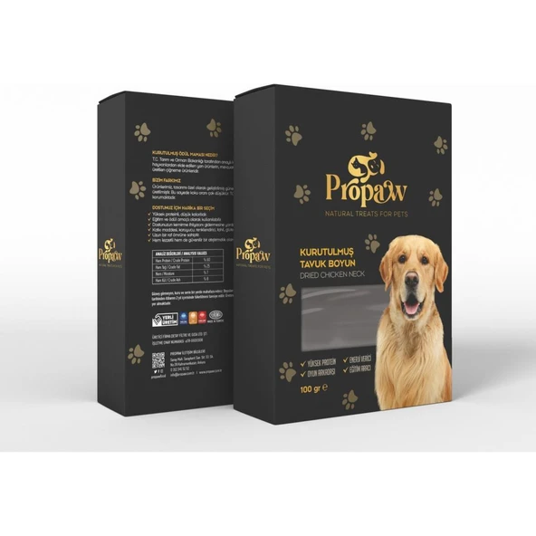 Propaw Tavuk Boyun Köpek Ödül Maması 100 Gr ürün görseli 1