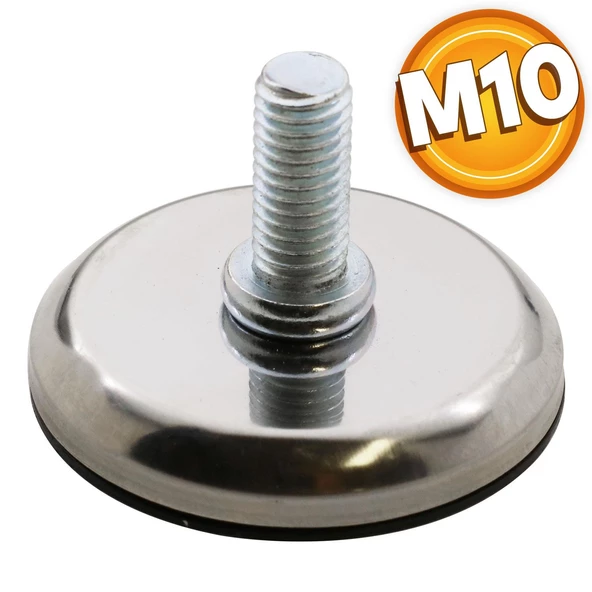 Ayder Metal Bingo Mobilya Ayağı Krom M10 ürün görseli 1