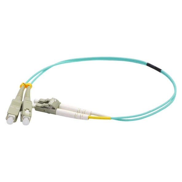 FİBER PATCH CORD SC-LC MM DUPLEX 50/125 OM3 0.30 MT - Resim 2