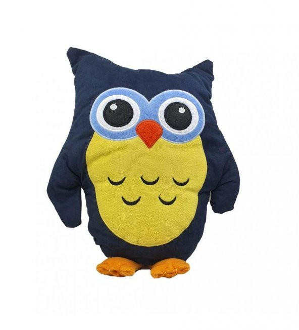 Meraklı Baykuş Polar Yastık - Resim 2