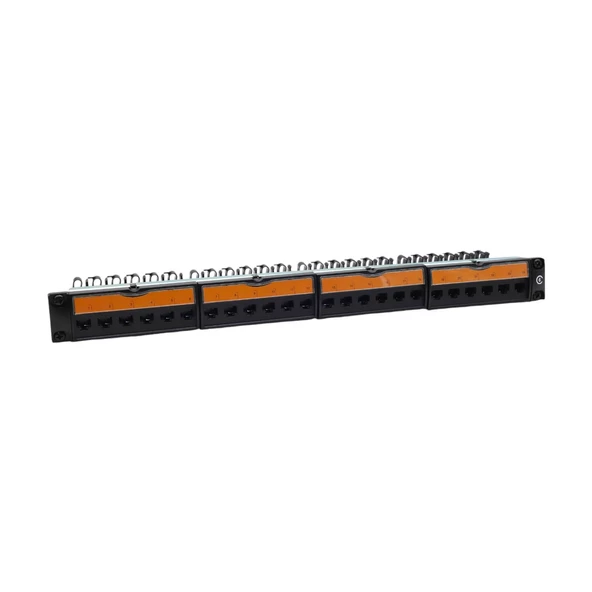 PATCH PANEL UTP CAT6 24 PORT ÇEVİRMELİ DOLU - Resim 2