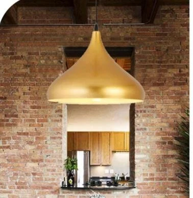 Rsylight Retro Metal Dekoratif Gold Rustik Tekli Sarkıt Avize Çap 43 cm ürün görseli 1