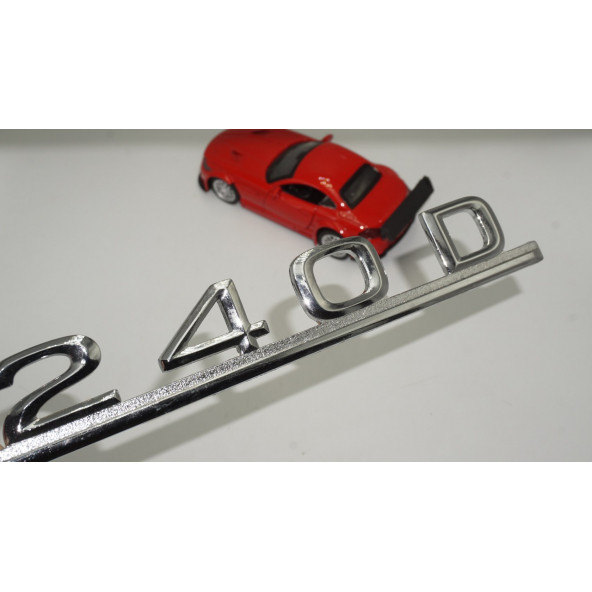240D Bagaj Krom Metal 3M 3D Yazı Logo ürün görseli 1