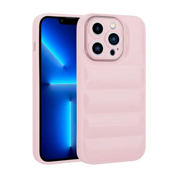 iPhone 13 Pro Max Kılıf Kamera Korumalı Parlak Airbag Galya Kılıf ürün görseli 1