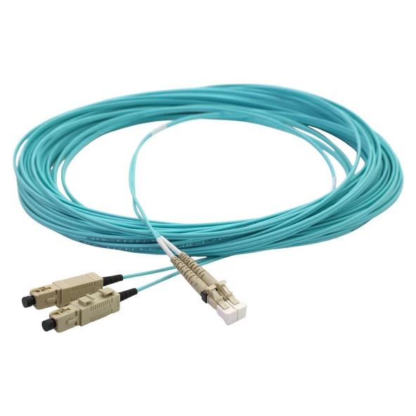 FİBER PATCH CORD SC-LC MM DUPLEX 50/125 OM3 25 MT - Resim 3