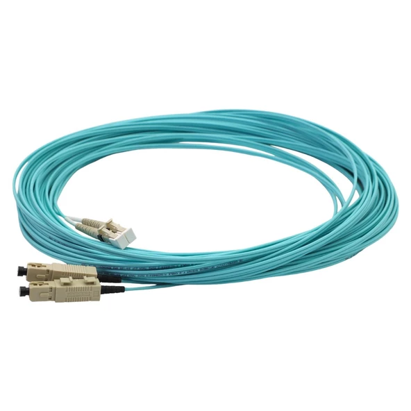 FİBER PATCH CORD SC-LC MM DUPLEX 50/125 OM3 25 MT - Resim 2
