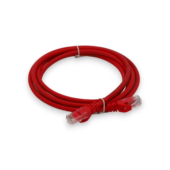 PATCH CORD UTP CAT6 2 MT RED - Resim 2
