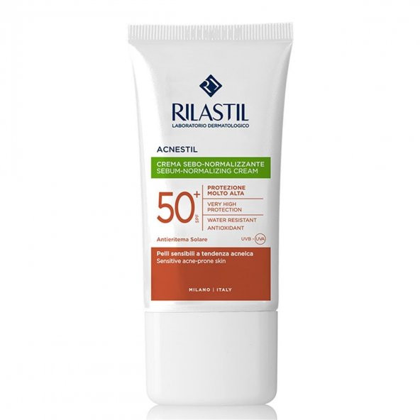 Rilastil Acnestil 50+ Sebum Normalizing Cream 40Ml - Resim 2