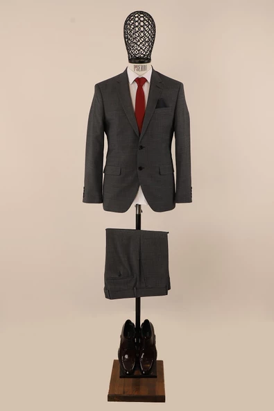 Regular Fit Takım Elbise - Resim 2