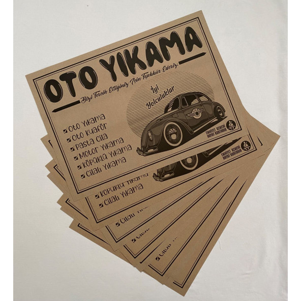 Oto Kağıt Paspas 100 Adet - Resim 2