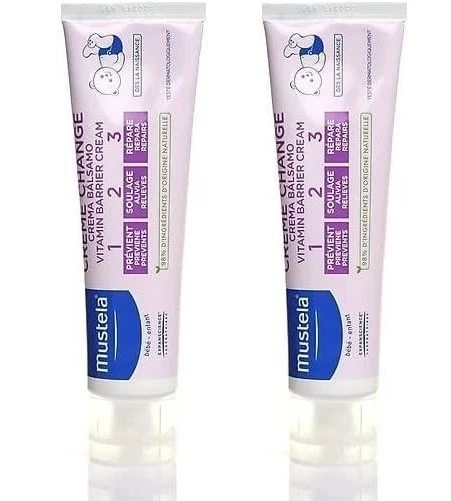 Mustela Vitamin Barrier 1.2.3 50 ml 2li Pişik Kremi ürün görseli 1