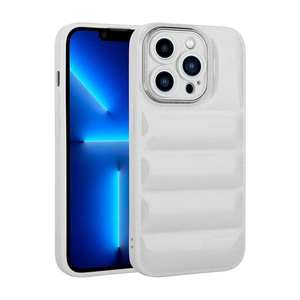 iPhone 12 Pro Max Kılıf Kamera Korumalı Parlak Airbag Galya Kılıf ürün görseli 1