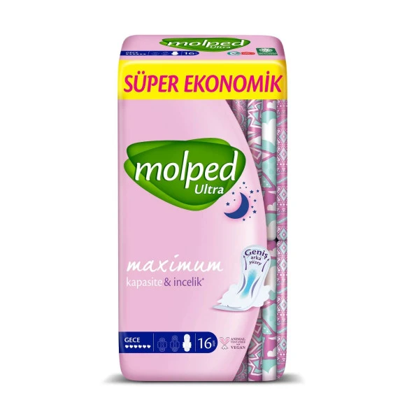 Molped Ultra Ped Gece 16 Adet - Resim 2