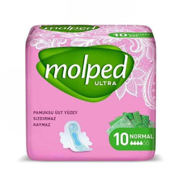 Molped Ultra Anatomik Normal Ped 10x4 40 Adet ürün görseli 1