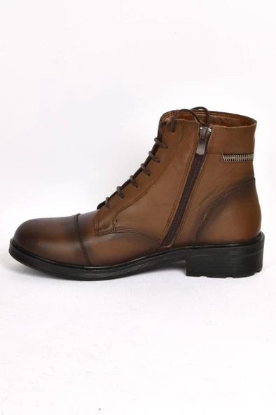 Scavia 02286 Orto Pedik Kadın Deri Bot - Resim 4