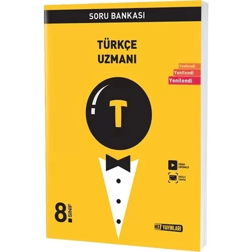 Hız Yayınları 8.Sınıf Türkçe Uzmanı Soru Bankası Yeni ürün görseli 1