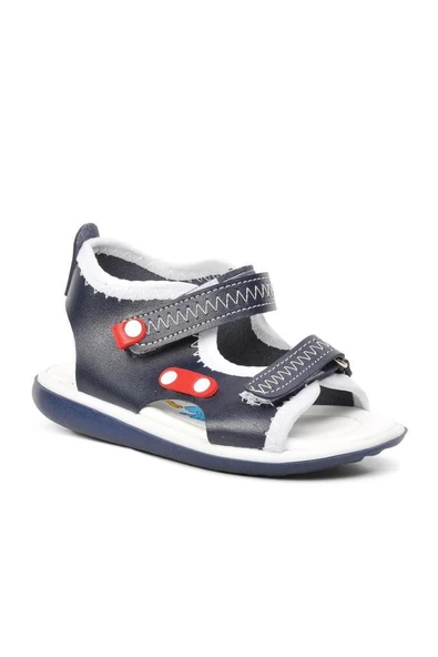 Şirinbebe 02065 Orto Pedik Erkek Çocuk Bebe Sandalet Ayakkabı ürün görseli 1