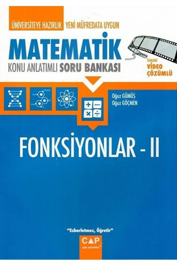 Üniversiteye Hazırlık Matematik Konu Anlatımlı Soru Bankası Fonksiyonlar Iı ürün görseli 1