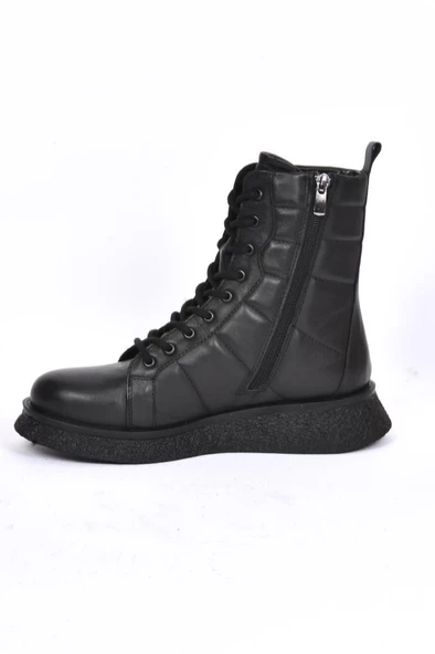 Step More Z412610 Kadın Postal Deri Bot - Resim 9