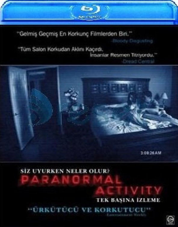 Paranormal Activity Blu-Ray ürün görseli 1