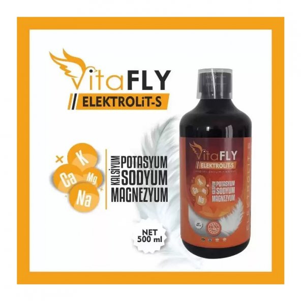 VitaFLY ELEKTROLİT-S 500 ml -Enerji Verir-İshal Önler ürün görseli 1