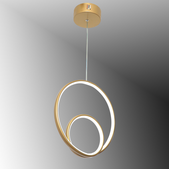 TT Aydınlatma TT004-ESK  Göz Modeli Eskitme Boyalı Led Avize ürün görseli 1
