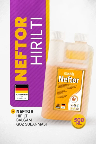 Neftor Hırıltı Ve Solunum Yolu Destek Ürünü 500ML ürün görseli 1