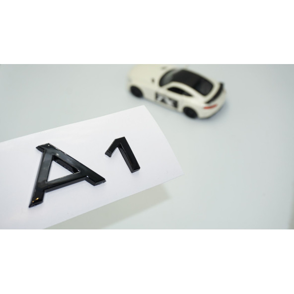 DK Tuning A1 Bagaj Siyah ABS 3M Yazı Logo Arma Audi İle Uyumlu ürün görseli 1