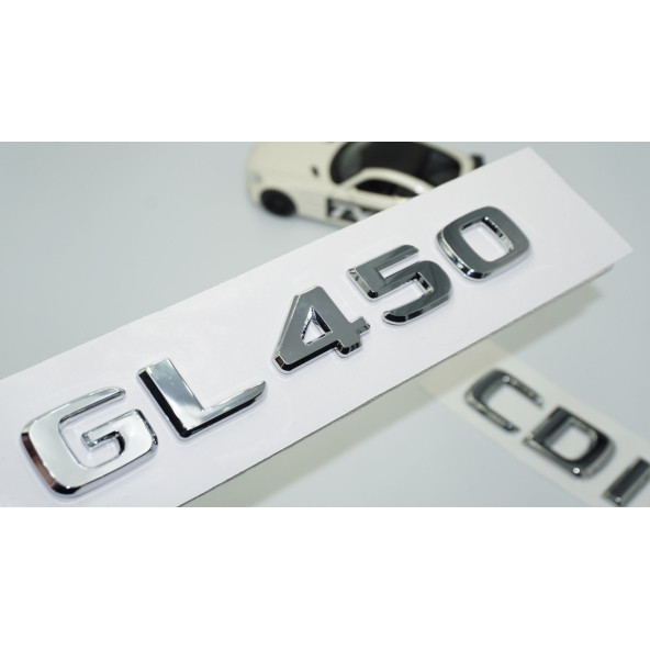 DK Tuning GL450 CDi Bagaj Krom ABS Yazı Logo Benz İle Uyumlu ürün görseli 1